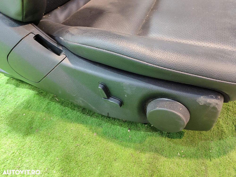 INTERIOR PIELE / SCAUNE SEMIELECTRICE + BANCHETE MERCEDES BENZ W205 C180 1.6 BENZINA 2014 COD OEM A2049107946 / BREAK 2014-2021 - 6