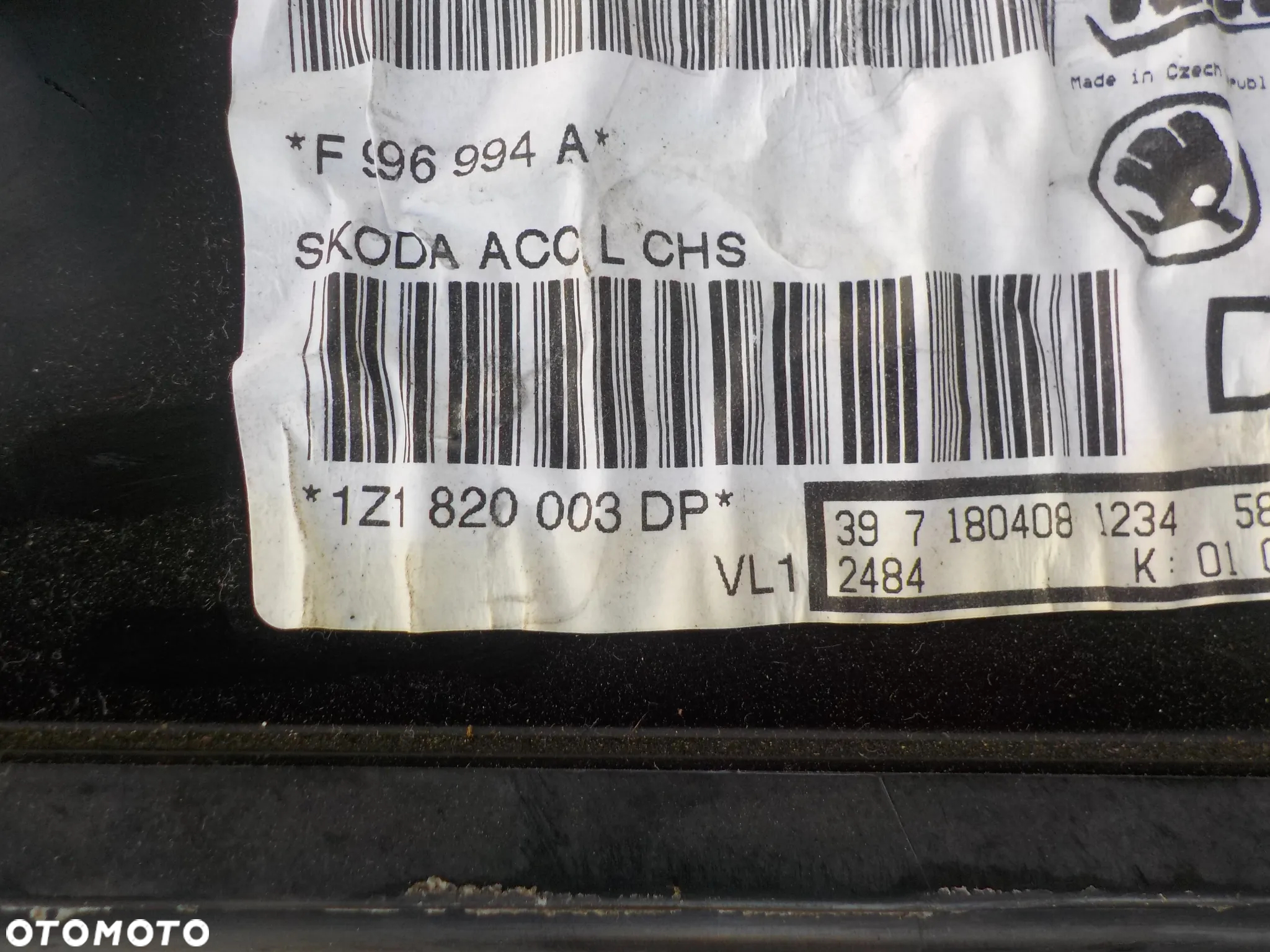 SKODA OCTAVIA II 1.8 TSI NAGRZEWNICA 1Z1820003DP - 2