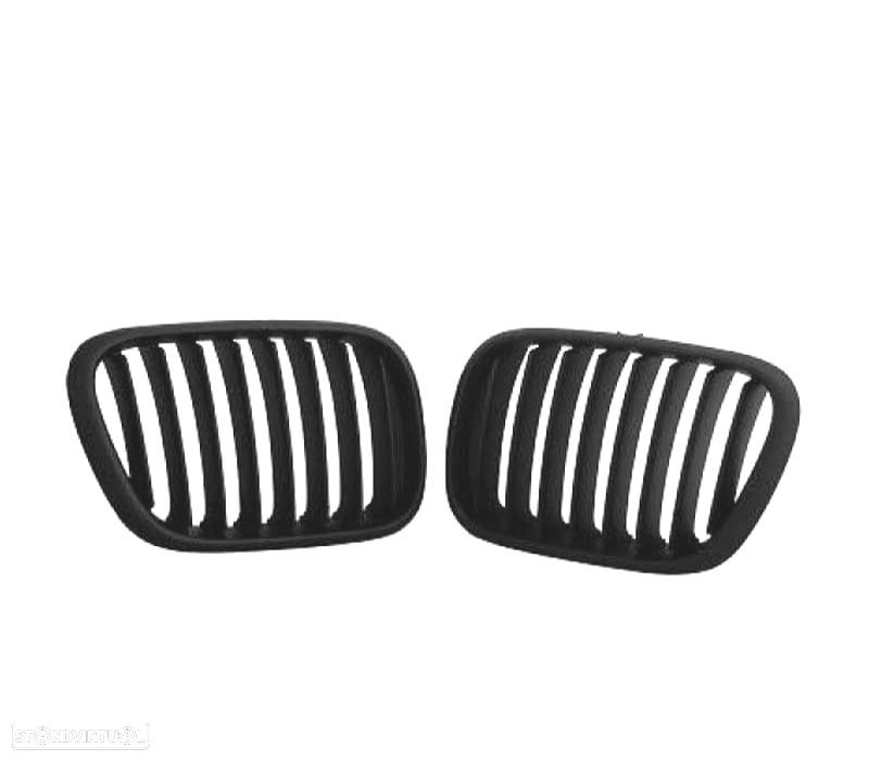 GRELHAS FRONTAIS BMW X5 99-03 PRETO - 3