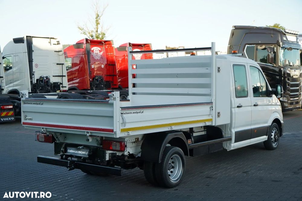 Volkswagen CRAFTER / BASCULATOR DIN ALUMINIU / DUBLU / MANUAL / PE ȘENILE / IMPORTAT - 18