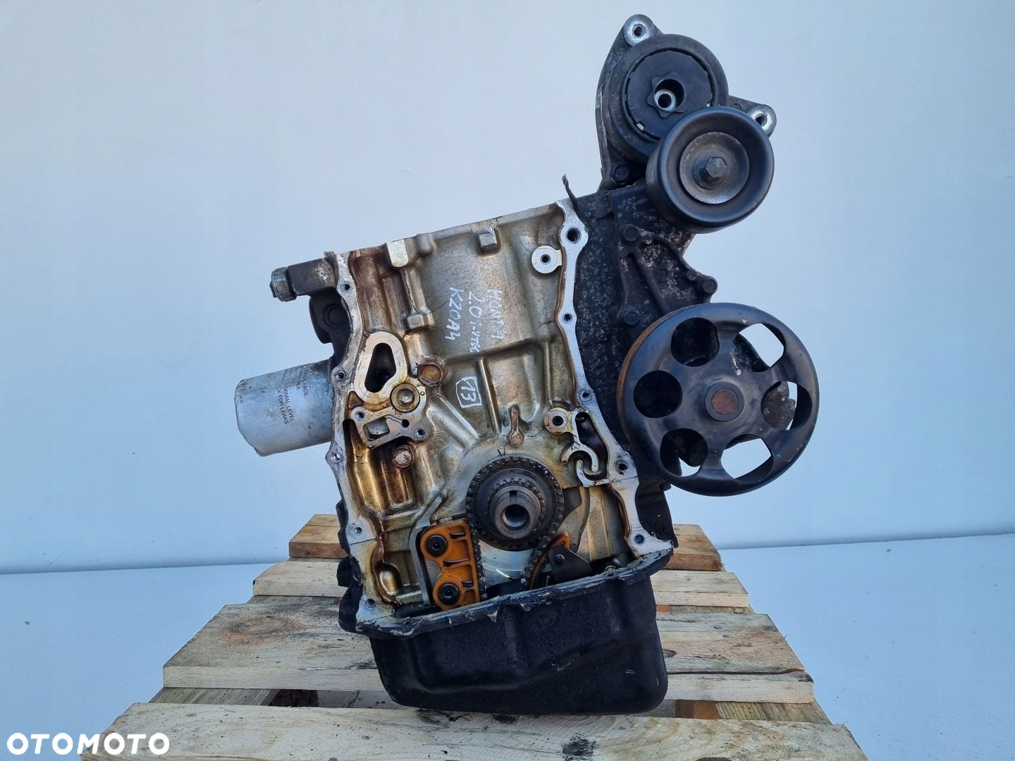 DÓŁ SILNIKA BLOK WAŁ TŁOK TŁOKI Honda CRV CR-V II 2.0 VTEC K20A4 - 6