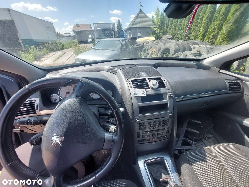 ZESTAW AIRBAG POSTRZAŁOWY KOKPIT PASY PODUSZKI PEUGEOT 407 I KOMBI - 1