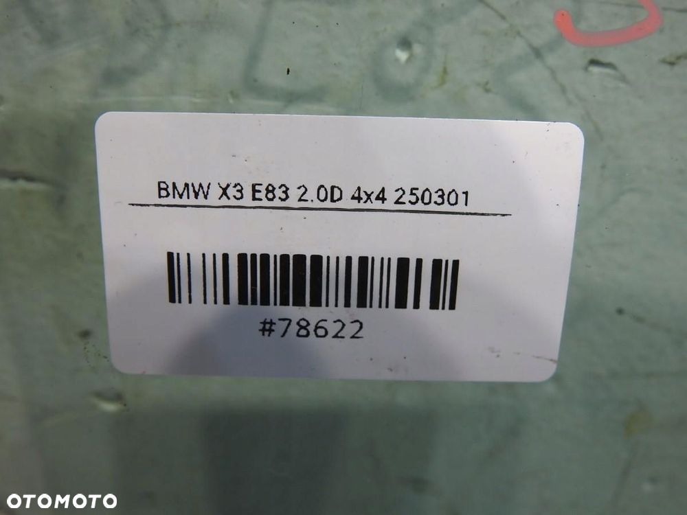 SZYBA DRZWI PRAWY TYŁ BMW X3 E83 - 4