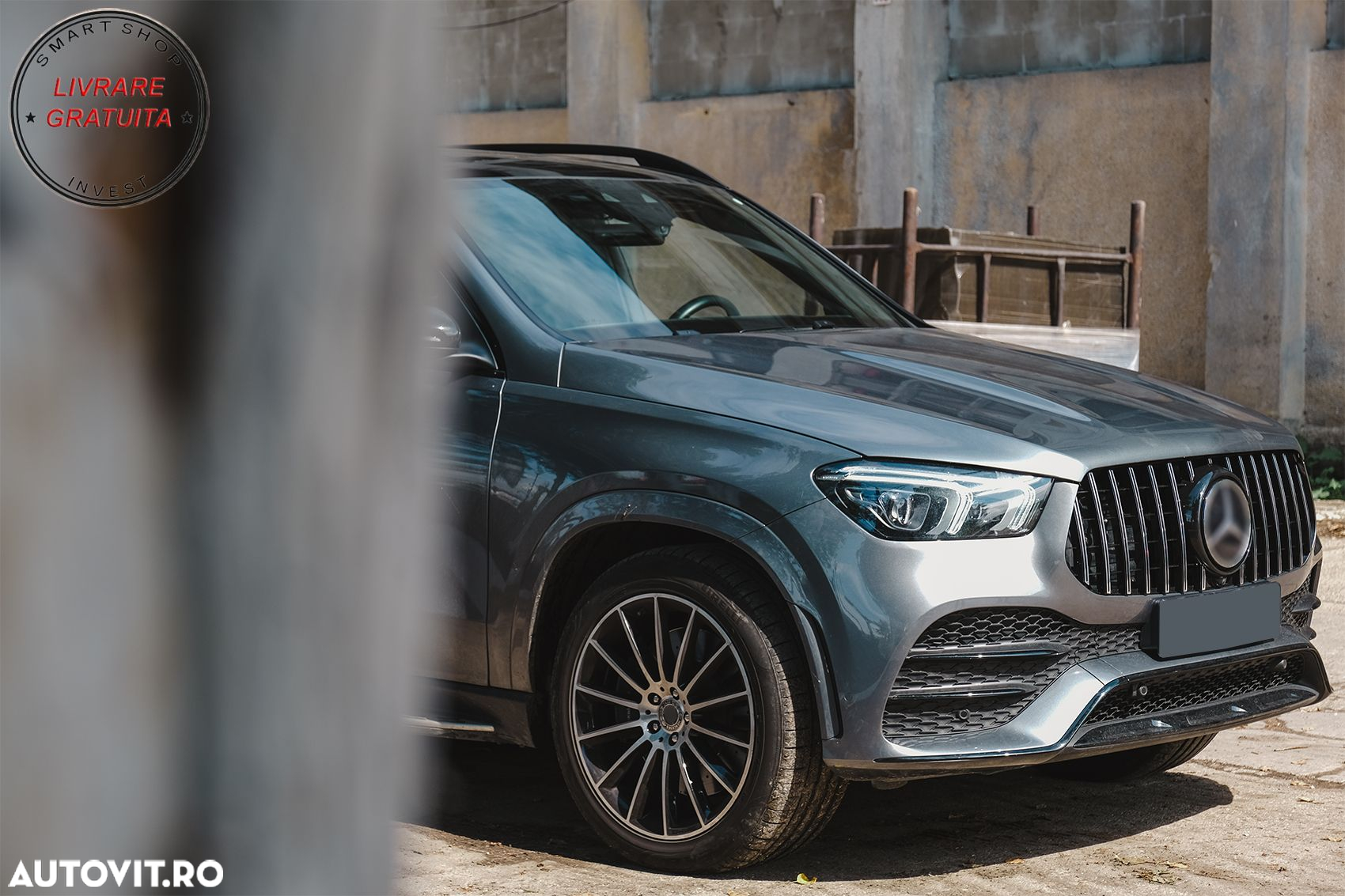 Grila Centrala Mercedes GLE SUV W167 V167 GLE Coupe C167 Sport Package (2019-Up) G- livrare gratuita - 10