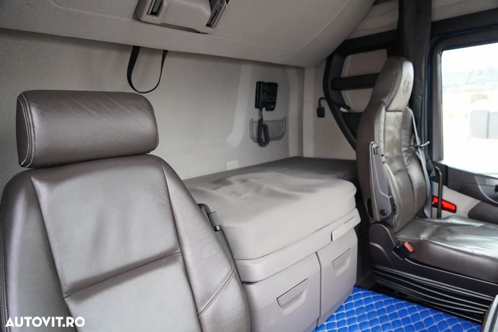 Scania R 450 / MEGA / PLATĂ JOSĂ / RETARDER / I-PARK COOL / PIELE / EURO 6 - 34