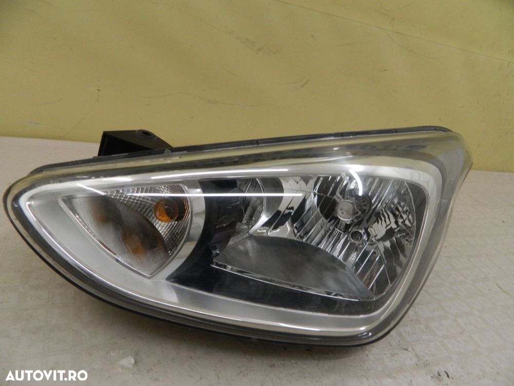 Far stanga Hyundai I10 Halogen, 2015, 2016, 2017, 2018, 2019, cod origine 92101-B9300. - 3