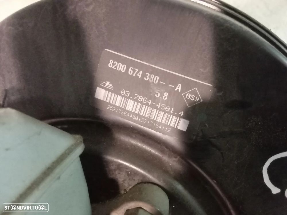 SERVOFREIO / SERVO-FREIO COM BOMBA RENAULT CLIO III 8200674380A - 2