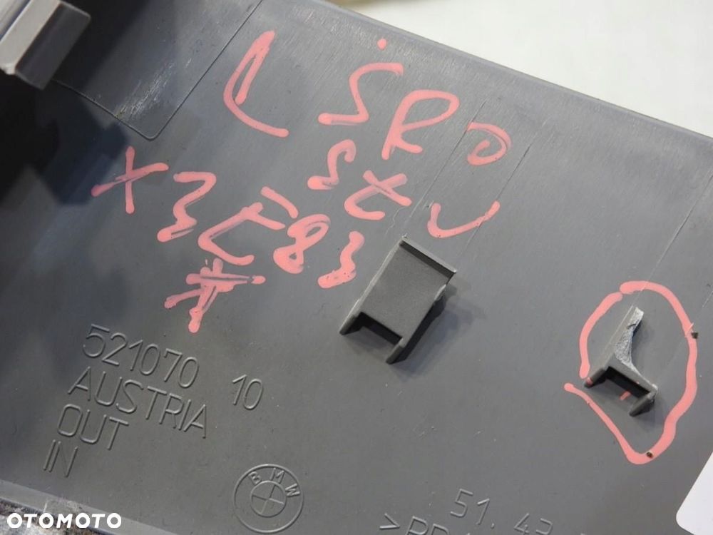 OSŁONA SŁUPKA B LEWA BMW X3 E83 3330529 - 2