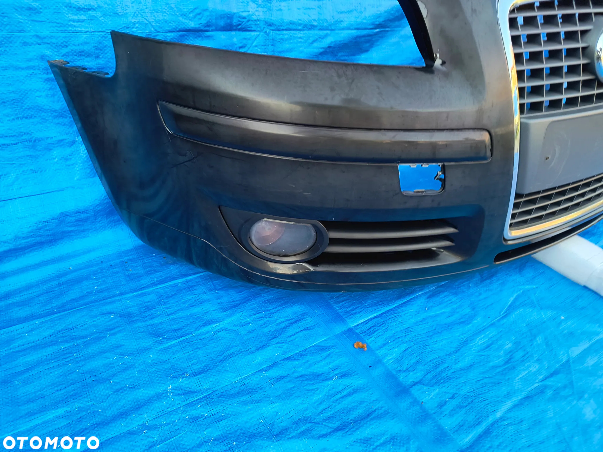 Zderzak przód przedni kompletny Audi A3 8P lift duży grill wysyłka - 10