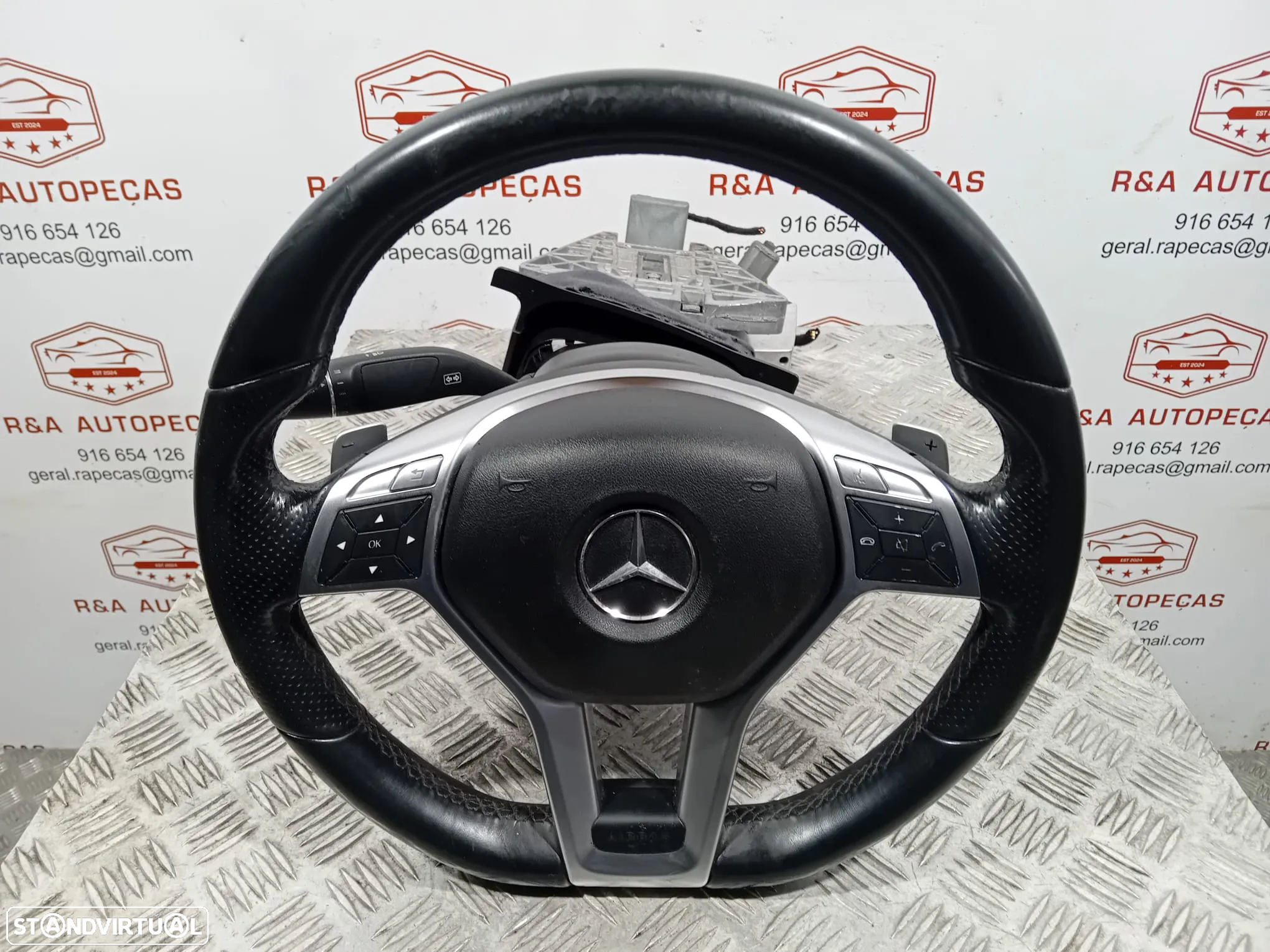 Volante Mercedes Class C W204 AMG Original - 6