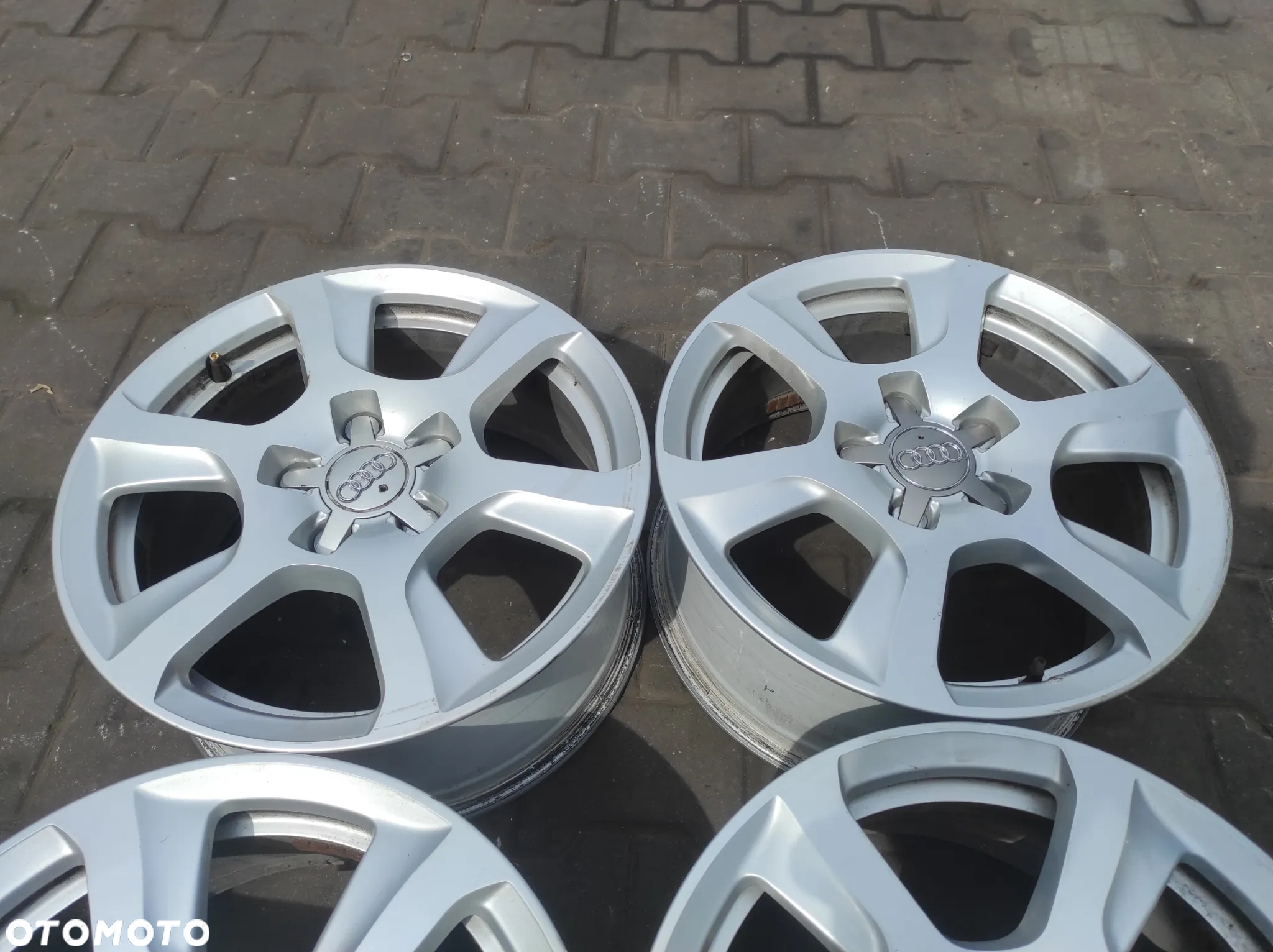 ORYGINALE FELGI ALUFELGI KOŁA 7.5J x R16 H2 ET45 AUDI A3 8P A4 B6 B7 B8 A5 8T Q5 8R S-LINE WYSYŁKA !!!! - 3