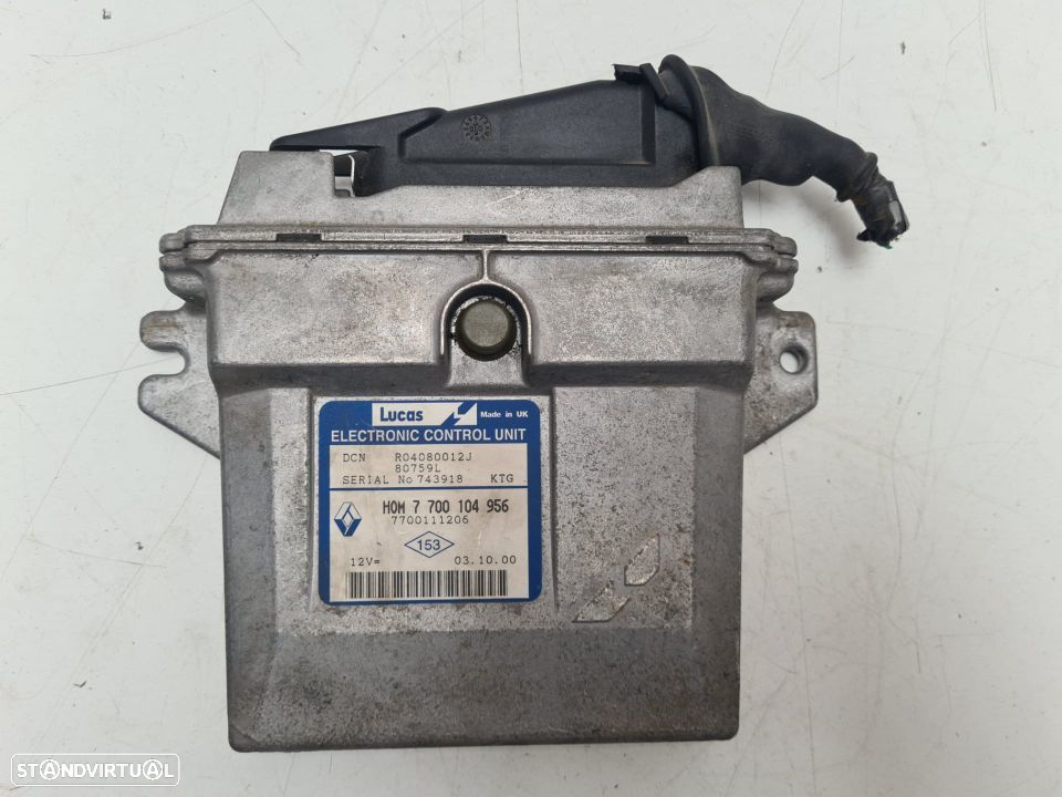RENAULT KANGOO 1.9D 12V | CENTRALINA - LUCAS | Ref: HOM 7 700 104 956 - 7700111206; - 2