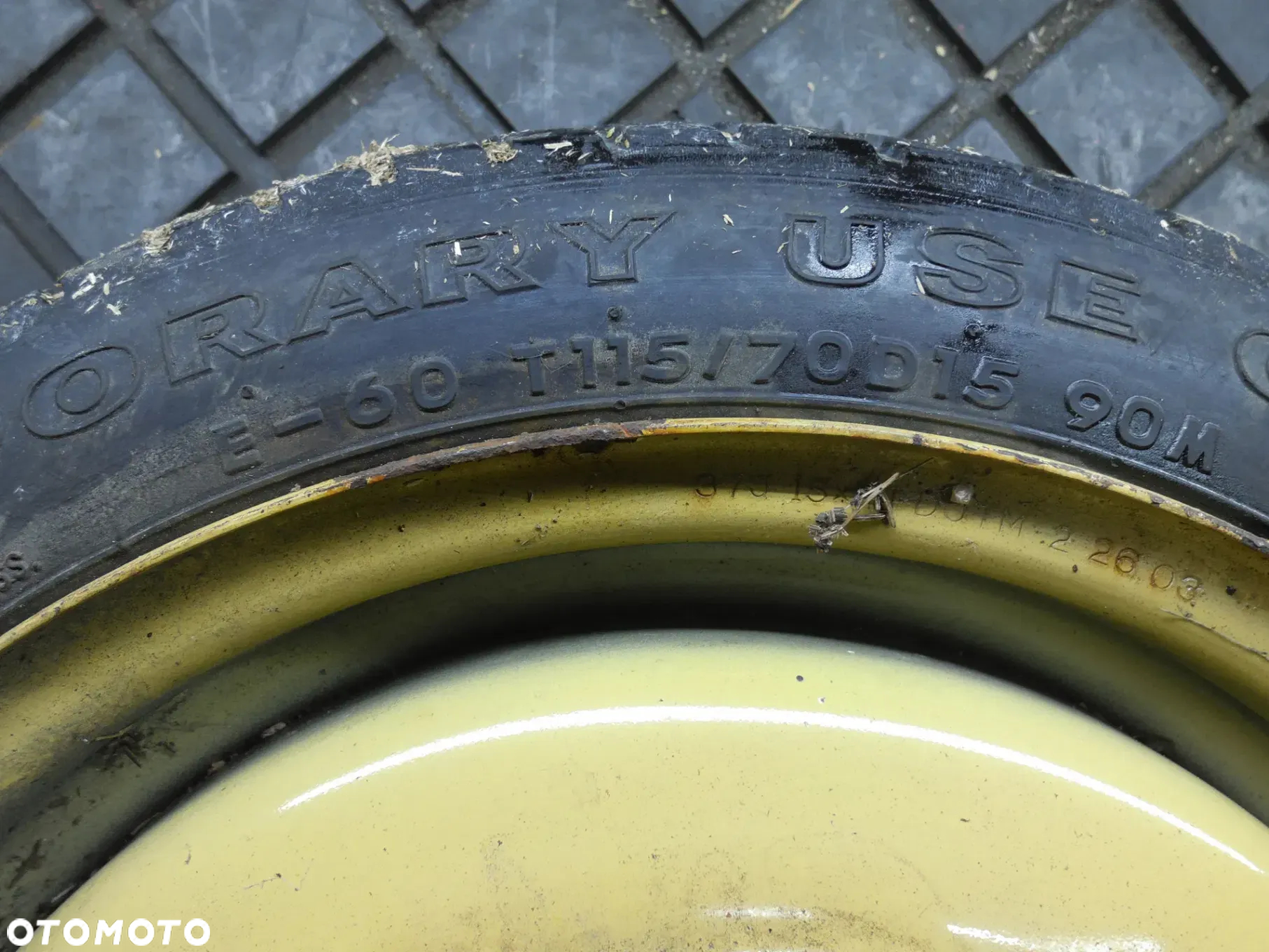 MAZDA 3 6 KOŁO DOJAZDOWE 14 5x114.3 115/70/R14 POSIADAM 3SZT - 10