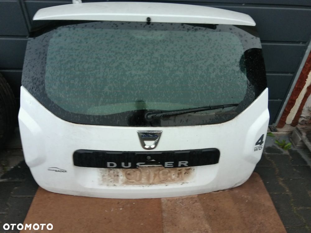 DACIA DUSTER KLAPA BAGAZNIKA BIALA LADNA INNE CZESCI PYTAC - 8