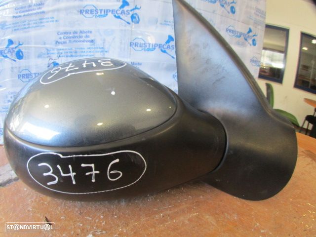 Espelho 96480823XT E2017003 PEUGEOT 206 CC  2006 1.6HDI 110CV 2P CINZENTO DRT ELETRICO 7 PINOS - 2