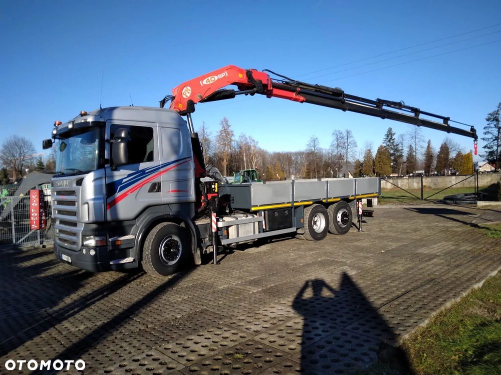 Scania R420 26.420 DŹWIG PM40SP 17 TON PILOT - 17