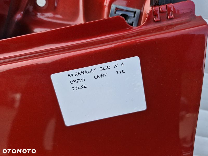 RENAULT CLIO 4 IV HB DRZWI LEWY TYŁ LEWE TYLNE TENNP - 4