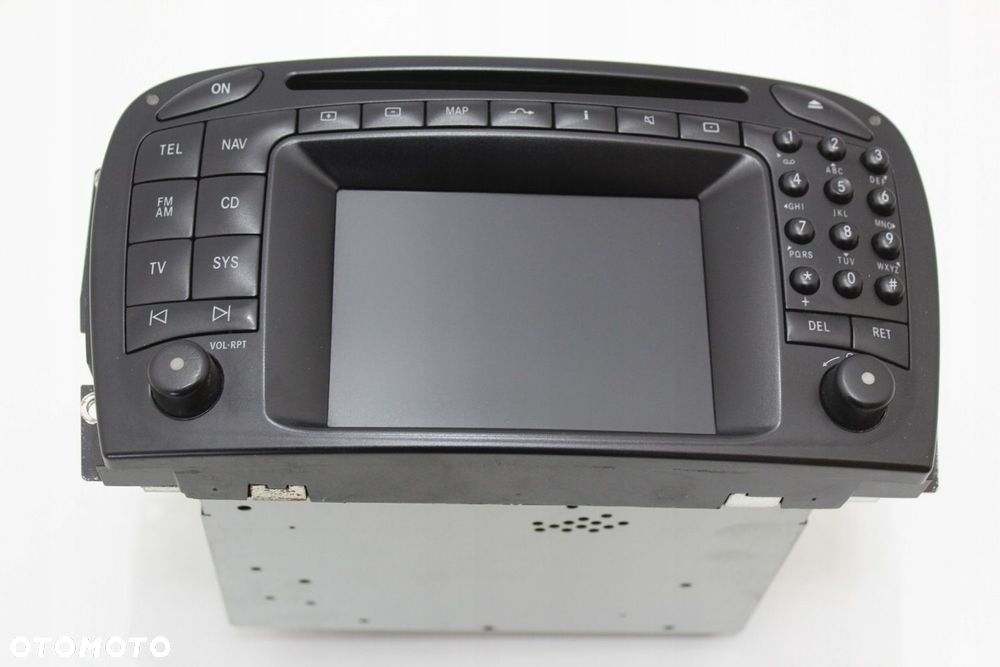 Comand radio nawigacja OE Mercedes SL R230 W230 SL350 SL500 A2308202589 - 11