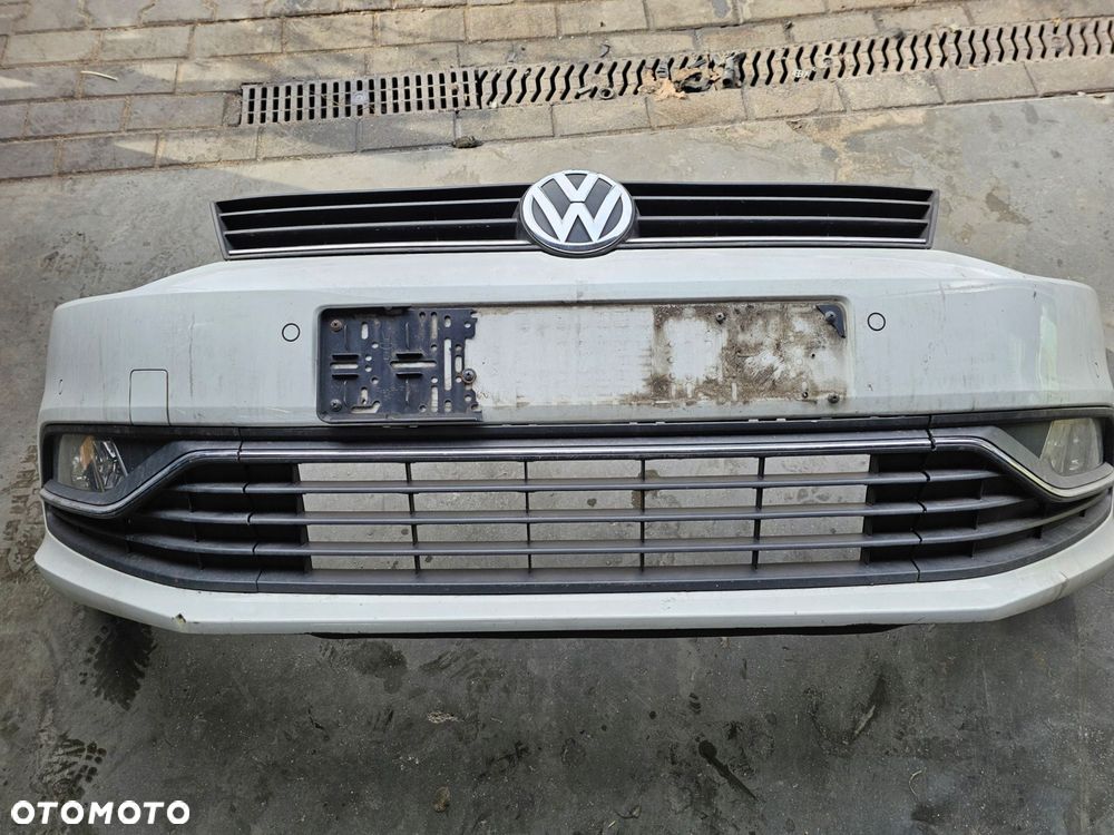 zderzak przód przedni vw polo v 6r lc9a kompletny 4xpdc - 4