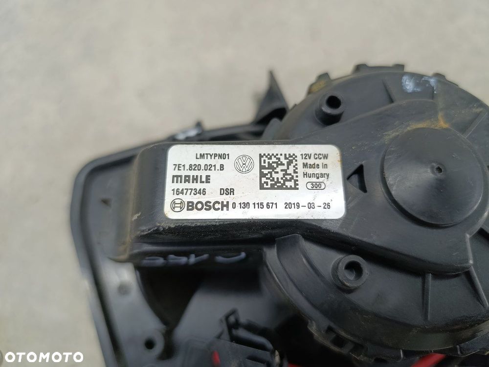 WENTYLATOR NAWIEWU VW TRANSPORTER T6 7E1820021B 0130115671 16477346 2.0 - 5