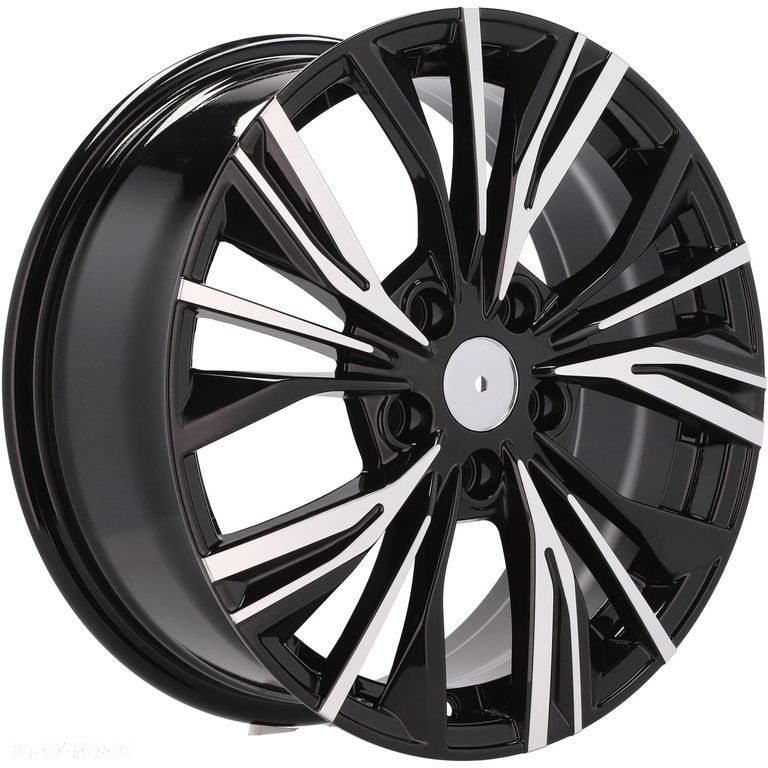 4x Felgi 17 m.in. do NISSAN Qashqai J10 J11 J12 X-TRAIL Juke F15 F16 RENAULT Megane - FE224 (QC1550) - 7