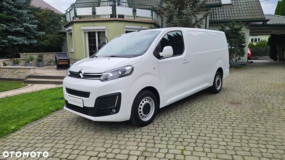 Citroën Jumpy 2,0 HDI L3 Najdłuższy Automat Led Kamera Webasto Blis Keyless Klimatronik Parktronik Super Stan - 1