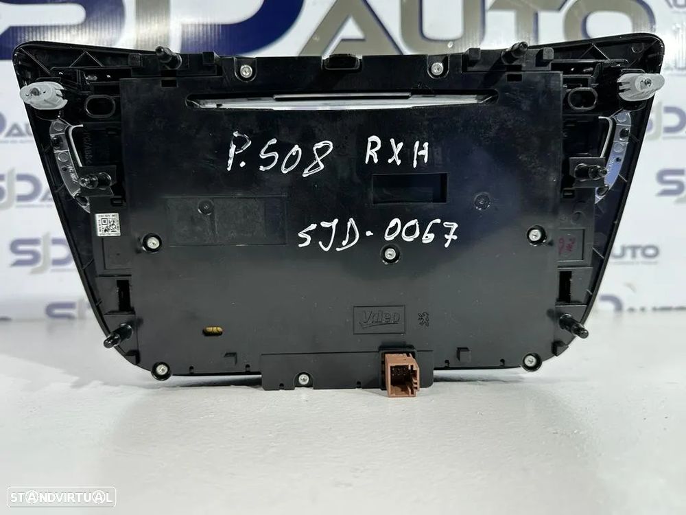 Comandos Ar Condicionado + Comandos Rádio - Peugeot 508 I / RXH - 4
