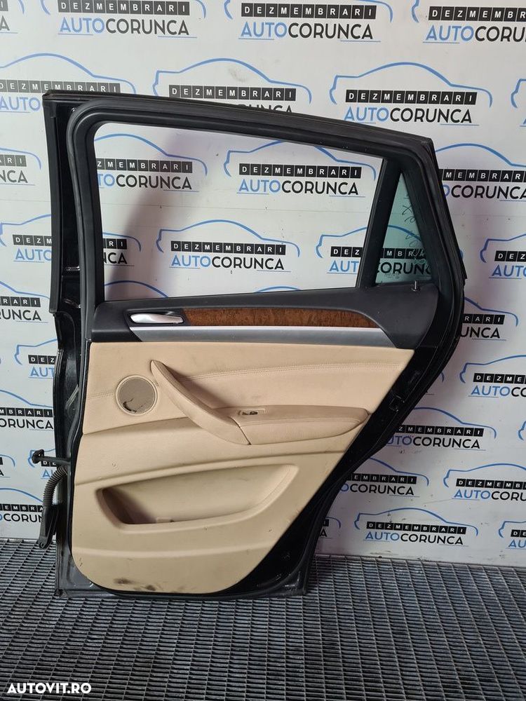 Usa Dreapta Spate BMW X6 E71 2007 - 2015 SUV 4 Usi NEGRU (1008) MICA INDOITURA ȘI ... - 6