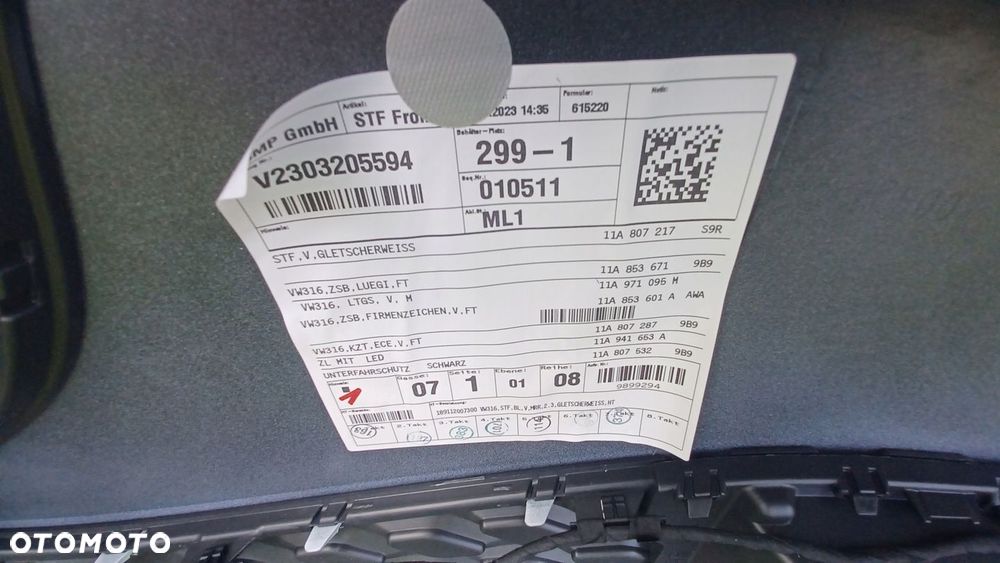 VW ID4 ZDERZAK PRZÓD IDEALNY LED LS9R - 5