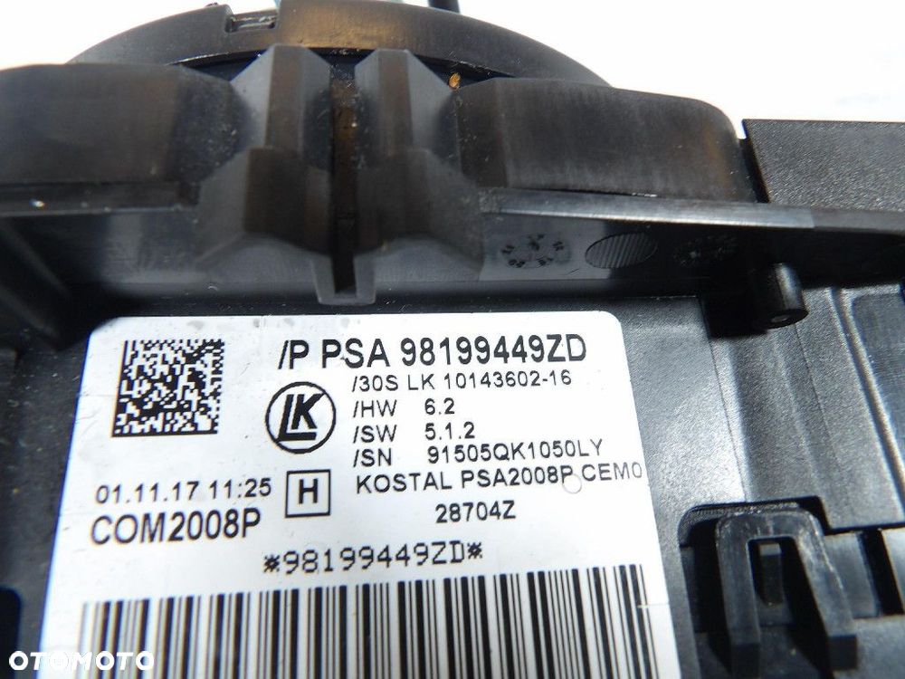 PEUGEOT 508 I LIFT PRZEŁĄCZNIK ZESPOLONY 98199449ZD - 5