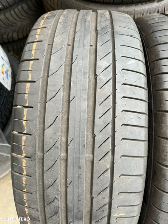vând 2 anvelope 255/45/20 continental de vară la 6,5mm - 3