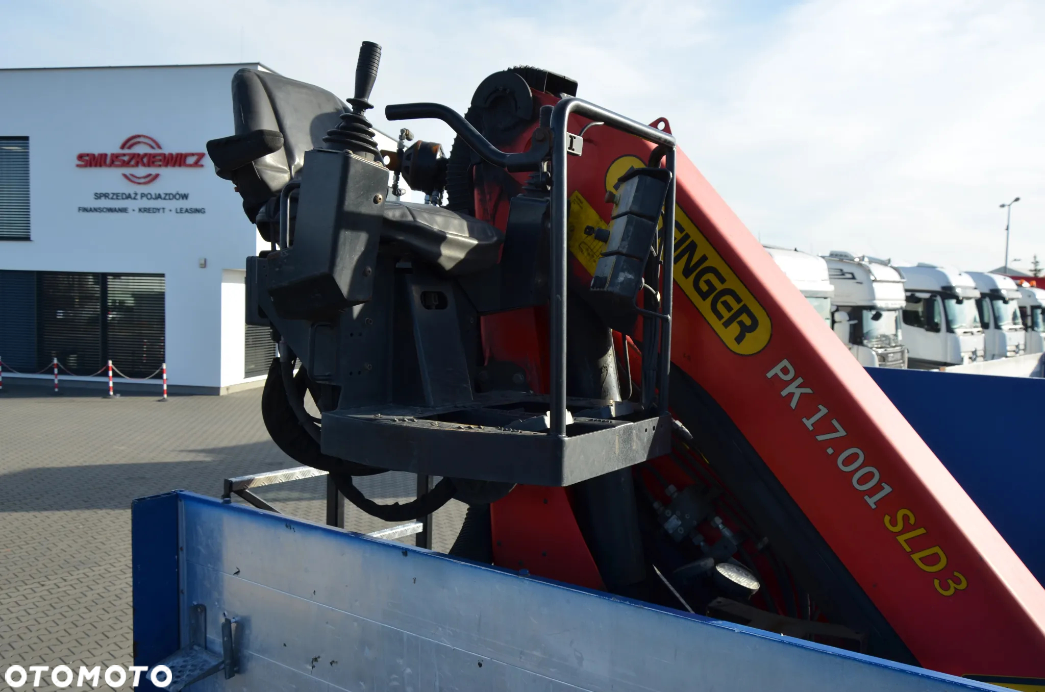 MAN TGX 26.500 6x2 HDS ZETKA PALFINGER KLIMA P. OŚ POD. I SKRĘTNA FULL AIR SKÓRY NAVI DE 5659 + PRZYCZEPA - 16