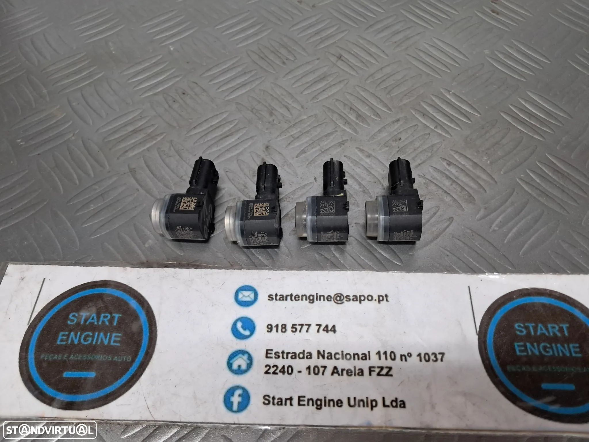 Sensor de estacionamento Renault Clio V Zoé Kadjar Arkana ref, 284423387R - 1