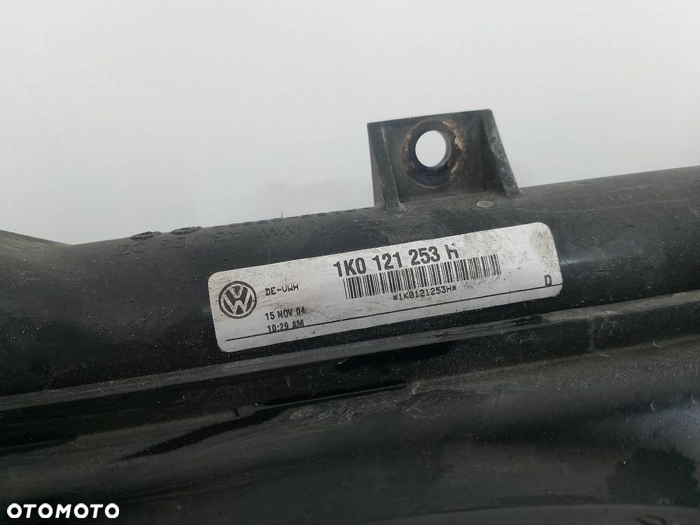 CHŁODNICA WODY Z WENTYLATOREM VW GOLF V 1K0121207T  1K0121253H 1.9 TDI - 9