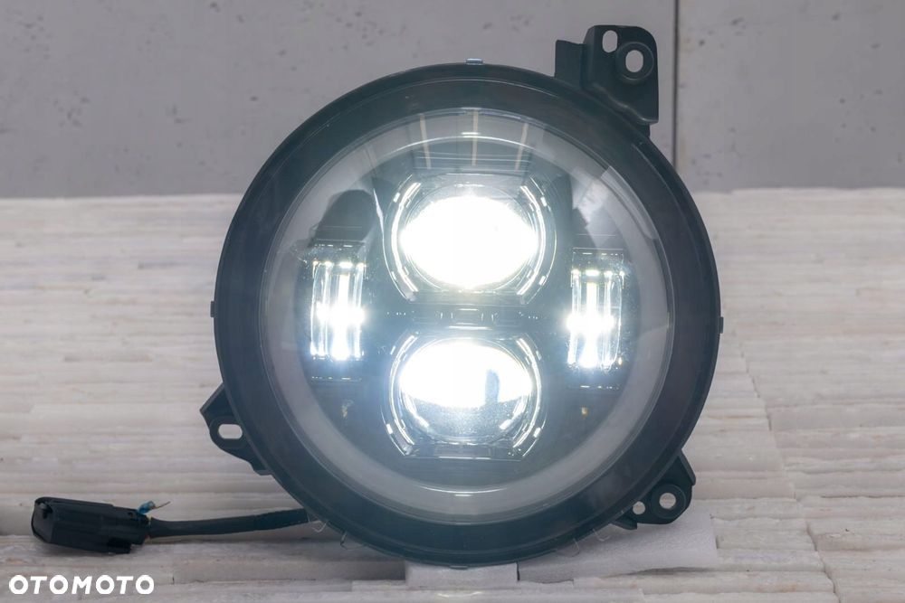 lampy przednie led 9 jeep wrangler jl 2018+ - 4