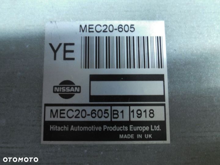 STEROWNIK SILNIKA NISSAN ALMERA TINO MEC20-605 POSIADAM DWIE SZTUKI O TAKIM OZNACZENIU - 2