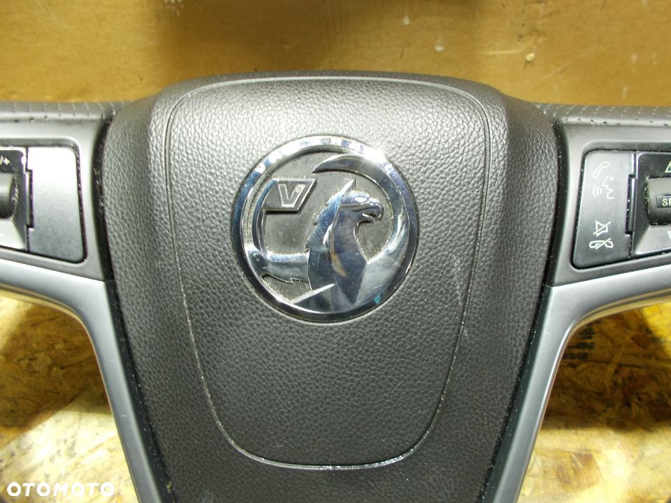 KIEROWNICA KOMPLETNA SKÓRA MULTIFUNKCJA OPEL INSIGNIA ORYGINAŁ - 5