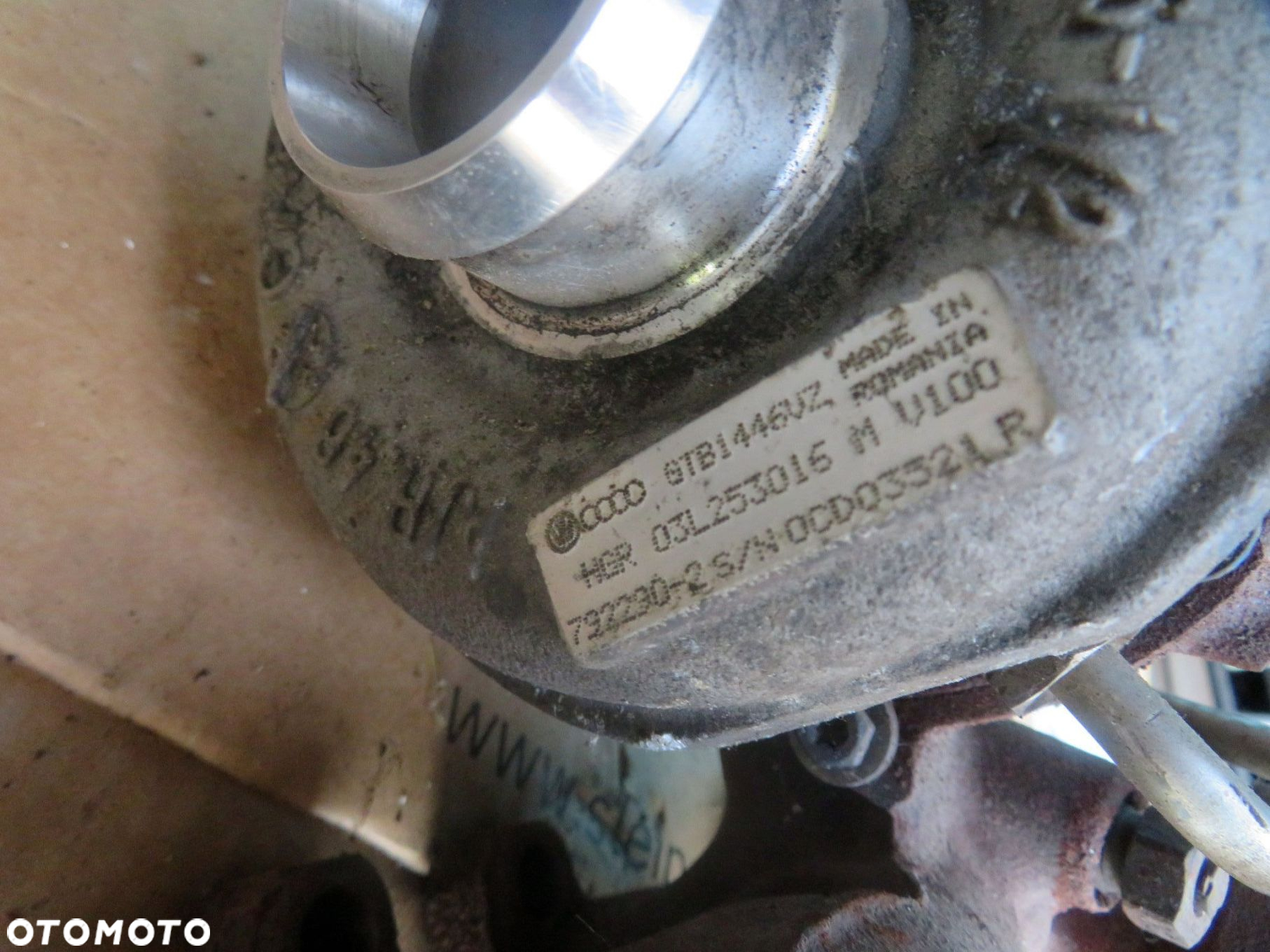 TURBOSPRĘŻARKA TURBINA TURBO TRANSPORTER V T5 LIFT 2.0 TDI 03L253016M VOLKSWAGEN 2009-2015 - 6