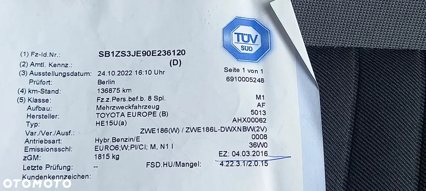 Toyota Auris 1.8 VVT-i Hybrid Automatik Executive - 17