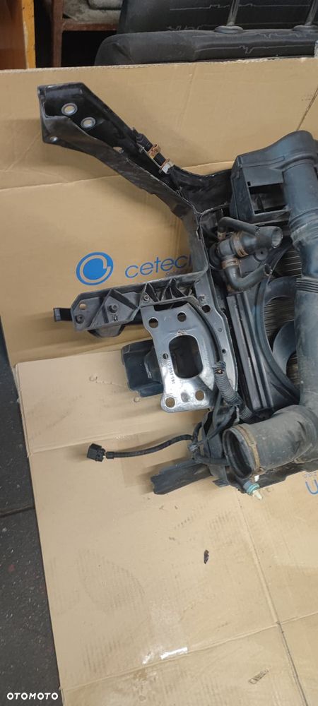VW GOLF V 5 HB PAS PRZÓD PRZEDNI WZMOCNIENIE CHŁODNICE kpl. 2.0 FSI - 7