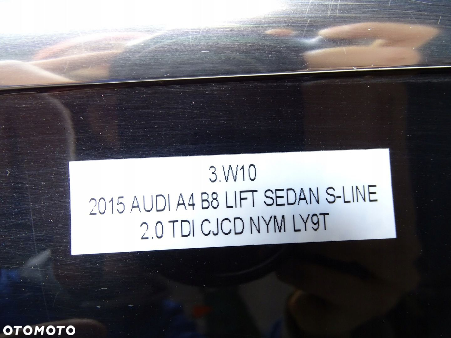 DRZWI LEWY TYŁ LEWE TYLNE LY9T AUDI A4 B8 SEDAN 8K0 07-15r LIFT - 10
