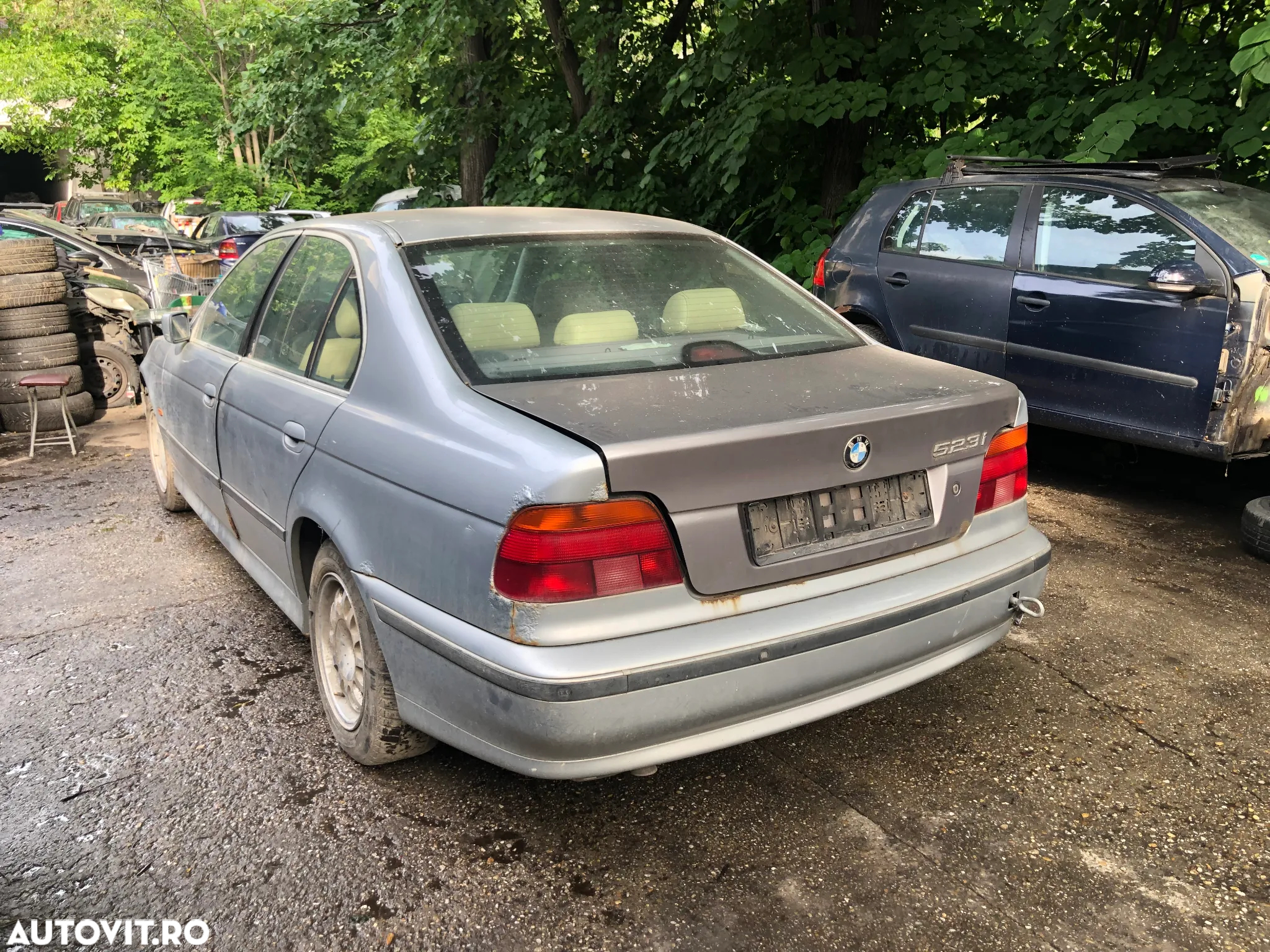 Dezmembrez Bmw 520i seria 5 E39 gri argintiu 1999 - 7