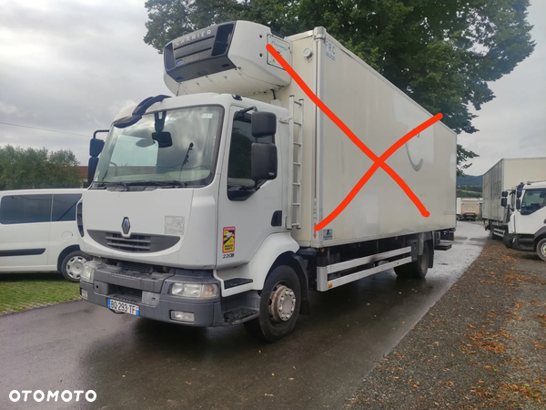 Renault Midlum 220.16 Dxi  rama do zabudowy