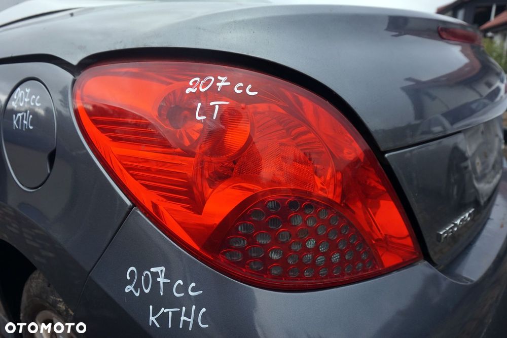LAMPA TYLNA LEWA 207 CC CABRIO 6350CE PEUGEOT 2007-2009 - 3