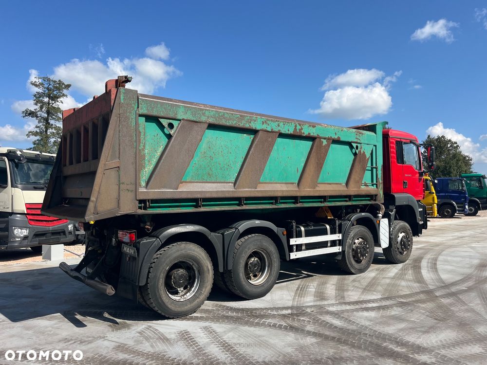 MAN Tga 41.410 Napędy 8x6 Wywrotka 3 stronna Duży Kipper Klima Cała Na Resorze ( Scania Arocs Volvo) - 4