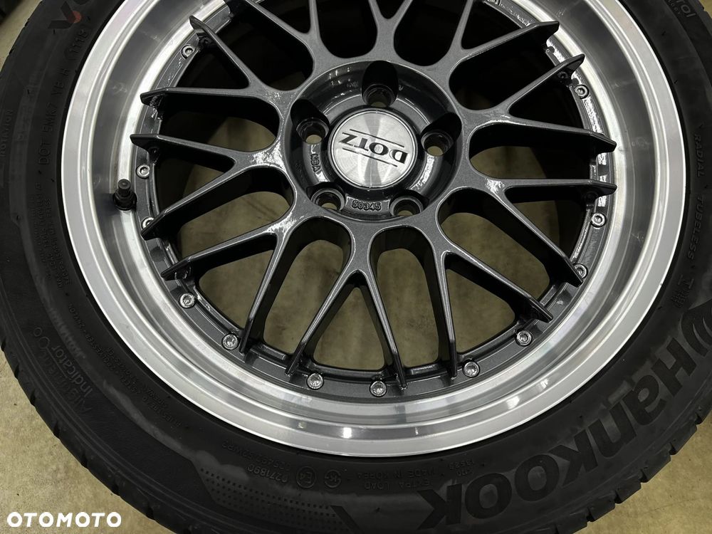 Felgi aluminiowe VW Volkswagen Audi Seat Skoda r17 cali 7,5jx17 ET48 5x112 DOTZ REVVO DARK polerowan - 12