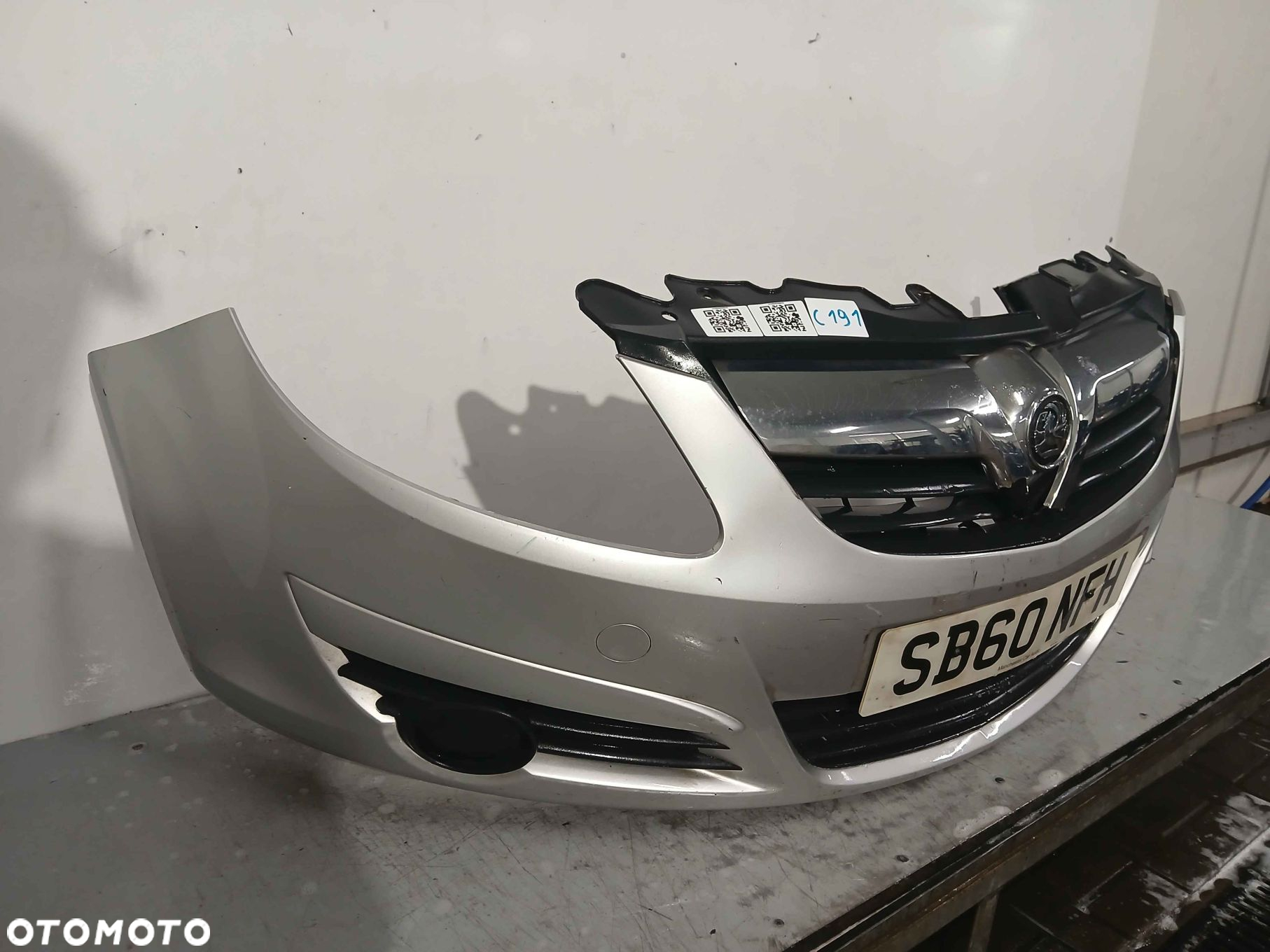 ZDERZAK PRZÓD PRZEDNI | OPEL CORSA D HALOGENY Z157 - 4