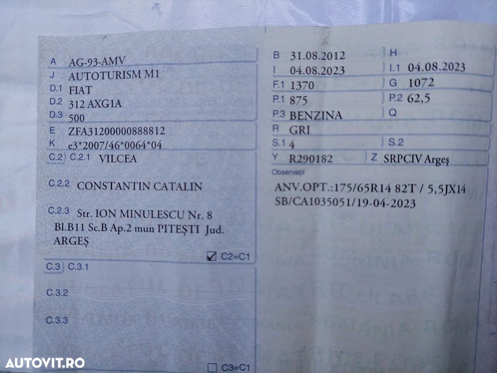 Fiat 500 0.9 TwinAir Start&Stop TwinAir Plus - 11