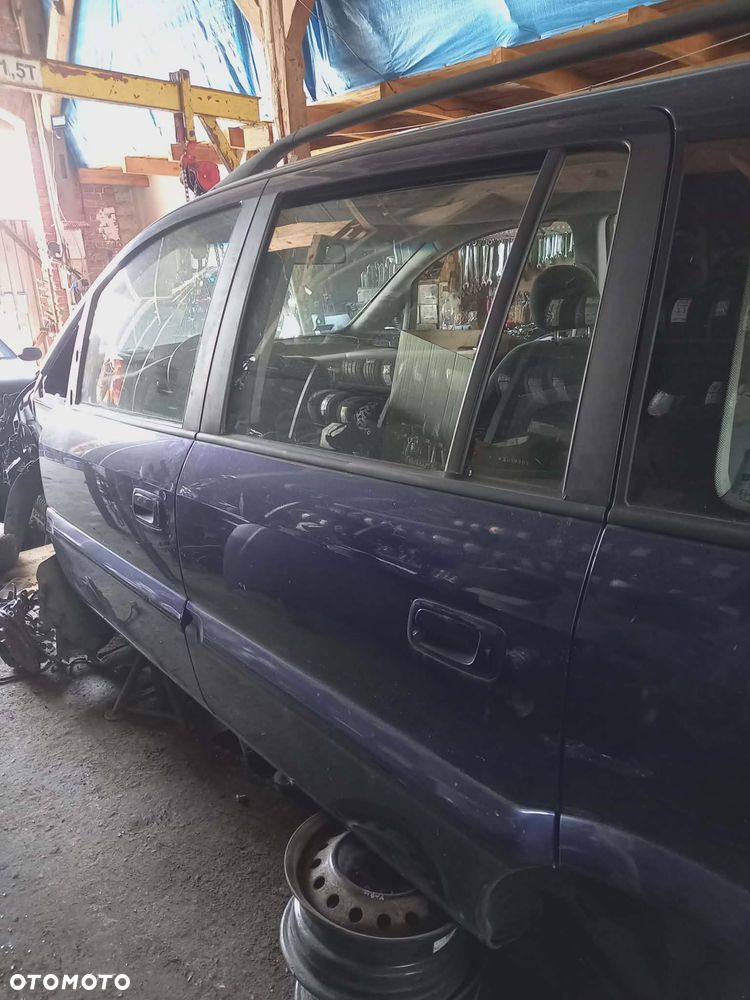 Części do Opel Zafira A 2.2dti diesel DRZWI PRZÓD lewy TYŁ LEWY Z21B - 2