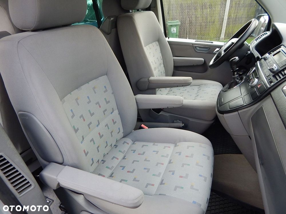 vw t5 multivan środek wnętrze fotel podłoga szyny tapicerka 1-drzwi komplet - 4